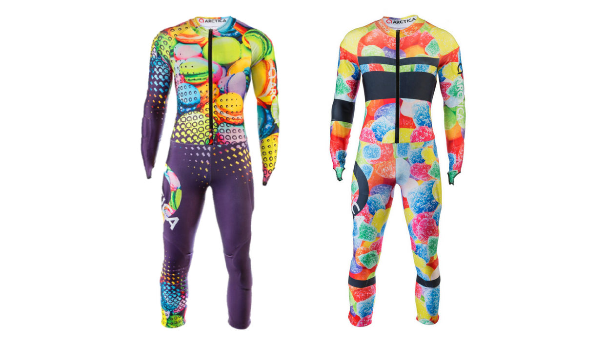The Arctica Macaroon and Gumdrop GS suits are available for pre-order now.