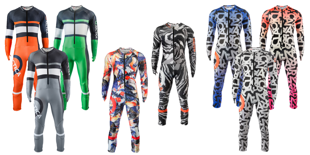 2017-18 Arctica GS Speed Suit designs that will be returning for the 2018-19 season