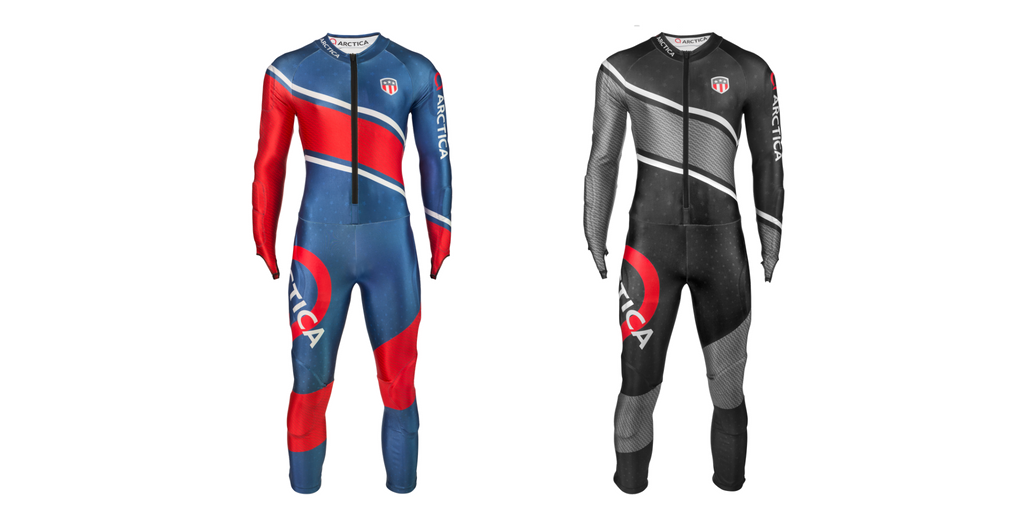 The all new 2018-19 Arctica USA GS Speed Suits in midnight and black.