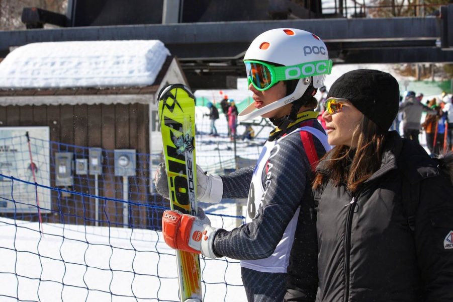 Ski racing moms stand by our side through it all.