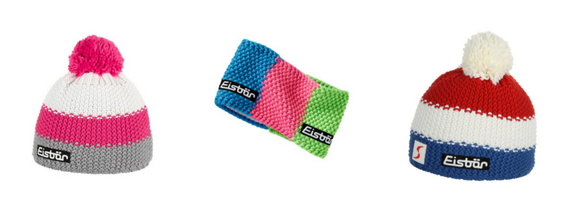Eisbar hats and headbands are on every ski racer's wish list.