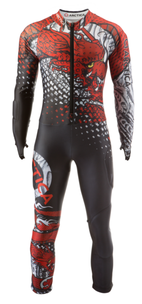 Tattoo Speed Suit Front product photo for the Arctica website.
