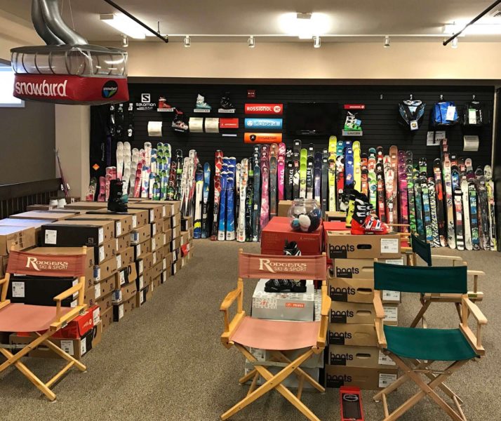 Rodgers Ski & Sport has a huge selection of skis and boots in the Junior Package Program.